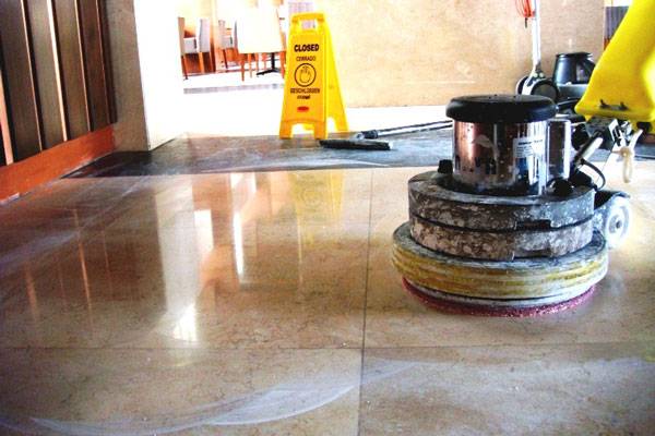 Phục hồi sàn đá Marble đẹp như mới