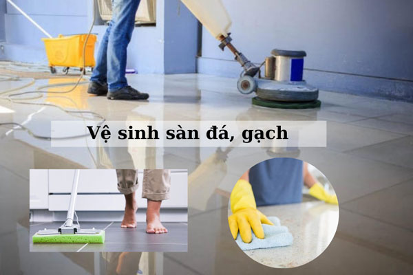 đánh bóng và vệ sinh sau đánh bóng