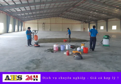 Dịch vụ vệ sinh nhà xưởng
