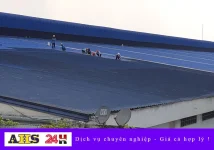 Vệ sinh mái tôn