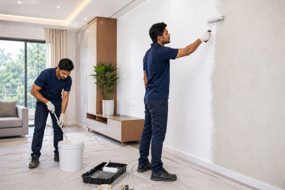 lăn sơn chống thấm tường nhà